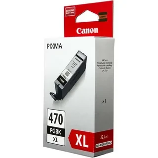 Canon PGI-470PGBK XL 0321C001 картридж для PIXMA TS5040 6040 8040 9040 MG5740 6840 7740 black оригинал ресурс 22,2ml 500 страниц