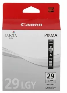 Canon PGI-29LGY 4872B001 картридж для PIXMA PRO-1 light grey оригинал ресурс 1320 страниц