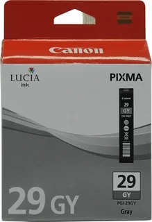 Canon PGI-29GY 4871B001 картридж для PIXMA PRO-1 grey оригинал ресурс 724 страниц