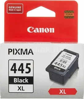 Canon PG-445XL 8282B001 картридж для PIXMA MG2400 2440 2500 2540 2545 2940 2945 3040 iP2840 2845 black оригинал ресурс 15ml 400 страниц