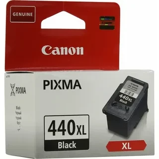 Canon PG-440XL 5216B001 картридж для PIXMA-MX374 394 434 454 474 514 524 534 MG2140 2240 3140 3240 3540 3640 4140 4240 black оригинал ресурс 21ml 600 страниц