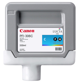 Canon PFI-306C 6658B001 картридж для imagePROGRAF IPF8300 8400 9400 330ml cyan оригинал