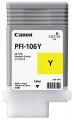 Canon PFI-106Y 6624B001 картридж для imagePROGRAF IPF6300 6350 6400 6450 130ml yellow оригинал