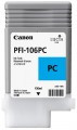 Canon PFI-106PC 6625B001 картридж для imagePROGRAF IPF6300 6350 6400 6450 130ml photo cyan оригинал