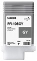 Canon PFI-106GY 6630B001 картридж для imagePROGRAF IPF6300 6350 6400 6450 130ml grey оригинал