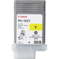 Canon PFI-102Y 0898B001 картридж для плоттера iPF500 600 605 610 650 655 700 710 750 755 LP17 130ml yellow оригинал,