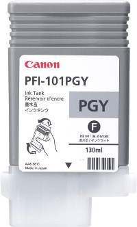 Canon PFI-101PGY 0893B001 картридж для imagePROGRAF IPF5000 5100 6000 6100 6200 6300 130ml photo grey оригинал