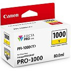 Canon PFI-1000Y 0549C001 картридж для imagePROGRAF PRO-1000 80ml yellow оригинал