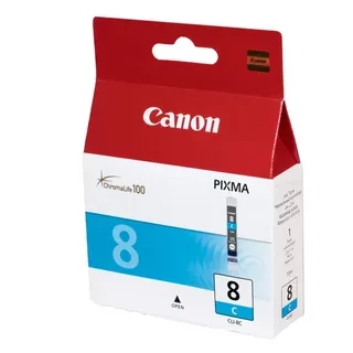 Canon CLI-8C 0621B024 картридж для PIXMA MP800 MP500 iP6600D iP5200 iP5200R iP4200 cyan оригинал ресурс 490 страниц