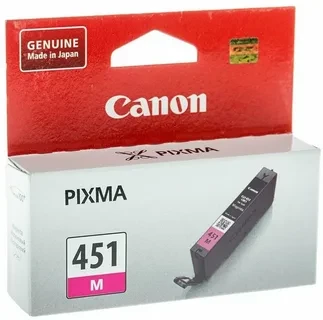 Canon CLI-451M 6525B001 картридж для PIXMA iP7240 MG5440 MG6340 magenta оригинал ресурс 7ml 132фото 319 страниц