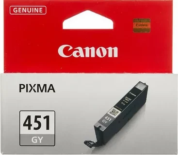 Canon CLI-451GY 6527B001 картридж для PIXMA iP7240 MG5440 MG6340 gray оригинал ресурс 7ml 780 страниц