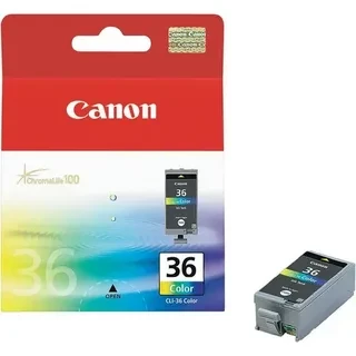 Canon CLI-36 1511B001 картридж для PIXMA iP100 110 260mini CLBP400 460 Tri-Color оригинал ресурс 12ml 109 страниц