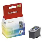 Canon CL-51 0618B001 картридж для PIXMA MP450 MP170 MP150 iP6220D iP6210D iP2200 color оригинал ресурс 545 страниц