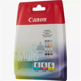 Canon BCI-6 CMY 4706A022 чернильница(3шт)для S800 900 9000 BJC-8200 i865 i905 i905D i965 i950 i9100 i990 i9950 PIXMA IP4 cyan+magenta+yellow ориг