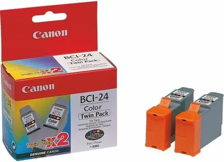 Canon BCI-24 Color 6882A009 чернильница Twin Pack для S200 300 330 i250 320 330 350 450 470 455 475 MP110 130 200 360 370 390 MPC190 iP1000 1500 ори ресурс 2*170 страниц color