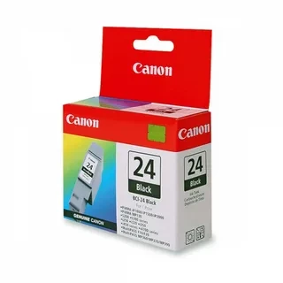 Canon BCI-24 Black 6881A002 картридж для S200 200x 300 330 i250 320 350 450 470D 455 475D MP110 130 200Ph 360 370 390 MPC190 iP1000 1500 оригинал ресурс 9ml 130 страниц black