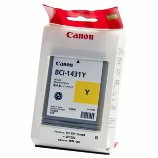 Canon BCI-1431Y 8972A001 картридж для плоттера для imagePROGRAF W6200 W6400 130ml yellow оригинал