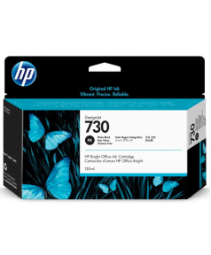 HP P2V67A №730 Картридж струйный черный фото для HP DesignJet T1600, T1700, T2600 (130 мл) оригинал