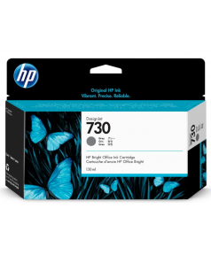 HP P2V66A №730 Картридж струйный серый для HP DesignJet T1600, T1700, T2600 (130 мл) оригинал