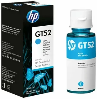 HP MOH54AE GT52 чернила для DJ GT 5810 5820 cyan оригинал ресурс 90ml 8000 страниц