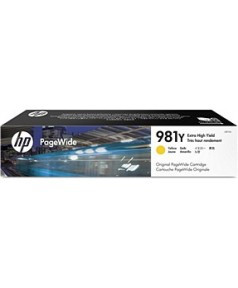 HP L0R15A №981Y картридж для PageWide Enterprise 556 586 yellow оригинал ресурс 16000 страниц