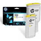 HP F9J78A №727 картридж для DJ T920 T930 T1530 T2500 T2530 300ml yellow оригинал